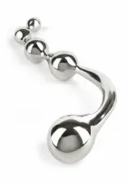 mr. steel twisted desire bulb wand stalowy masażer z ergonomiczną głowicą