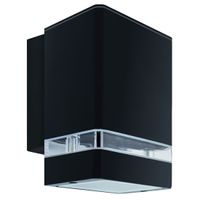 Ścienna lampa ogrodowa BRUNO 04006 Ideus prostokątna IP54 czarny