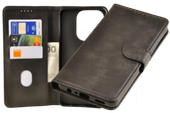 Etui portfel Wallet do Oppo A40 / A40m czarny