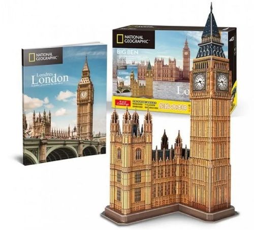 CUBIC FUN PUZZLE 3D National Geographic BIG BEN Londyn 94 elementy DS0992h na Arena.pl