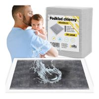 Podkłady higieniczne maty chłonne na łóżko przewijak dywan mocne 60x40 50sz