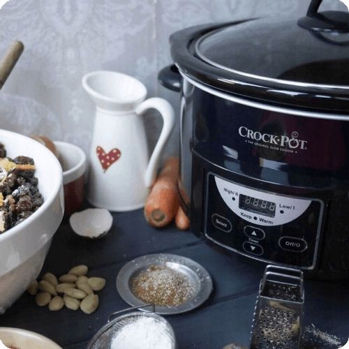 Wolnowar CrockPot 4,7l cyfrowy, misa kamionkowa Garnek Elektryczny na Arena.pl