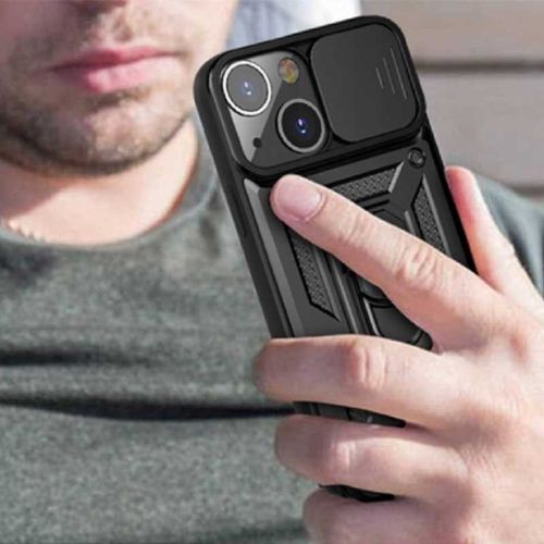 Spacecase Camring Iphone 13 Czarny na Arena.pl