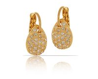 kolczyki z kryształami preciosa z kolekcji classic (p4524au)