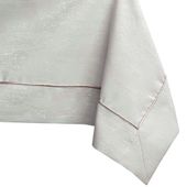 Obrus Plamoodporny VESTA Mankiet + Lamówka 110x110 kremowy AmeliaHome