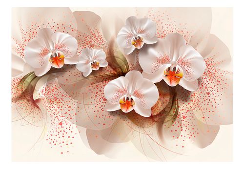 Fototapeta - Herbaciane orchidee 400x280 na Arena.pl