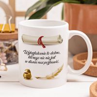 Kubek z nadrukiem z okazji ukończenia szkoły