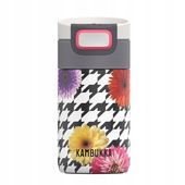 Kubek termiczny na kawę, herbatę Kambukka Etna 300 ml - Floral Patchwork
