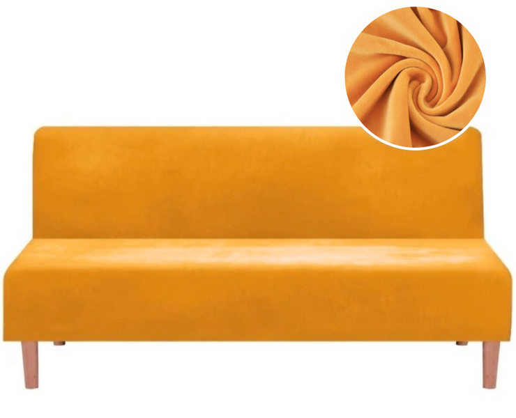 POKROWIEC NA WERSALKĘ SOFĘ WELUR PREMIUM AKSAMIT ELASTYCZNY 190-210 zdjęcie 1