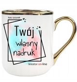 KUBEK DLA CHŁOPAKA I DZIEWCZYNY WALENTYNKI ZAKOCHANYCH Z WŁASNYM NADRUKIEM