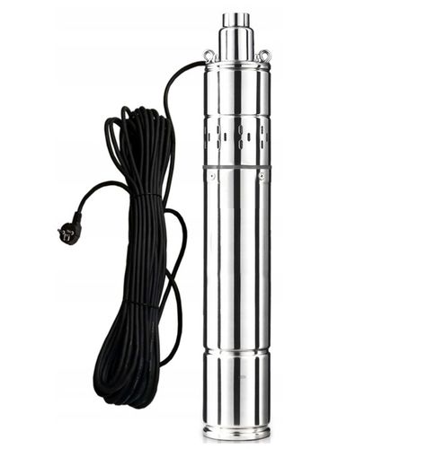 POMPA GŁĘBINOWA WODY CZYSTEJ DO STUDNI MOCNA STAL 4" CALOWA 15M KABLA 750W na Arena.pl