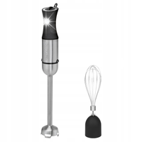 BLENDER RĘCZNY mikser kuchenny WIELOFUNKCYJNY turbo INOX STALOWY 1000W