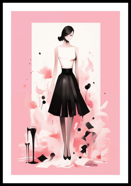 Plakat 40x60cm Pastelowe Love zdjęcie 3