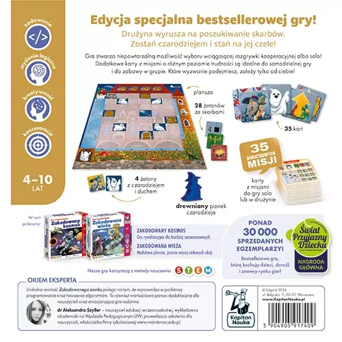 Zakodowany zamek. Gra na kodowanie. Edycja specjalna na Arena.pl