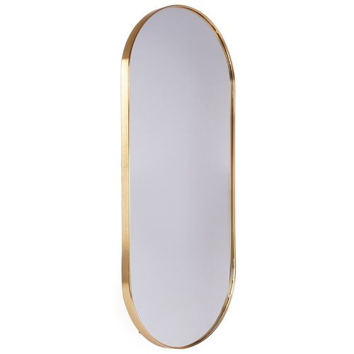 Lustro ścienne złote owalne 72x32 cm na Arena.pl