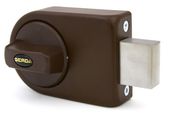 zamek nawierzchniowy gerda 3 klucze zn-200 brązowy - mp zn-200br