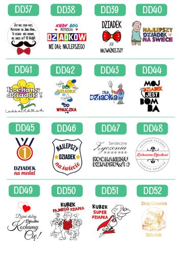 KUBEK Z NADRUKIEM ŚMIESZNY PREZENT DZIEŃ DZIADKA URODZINY IMIENINY DZIADEK na Arena.pl