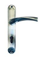 Klamka do drzwi pokojowych SREBRNA ROMA 90 WKŁAD