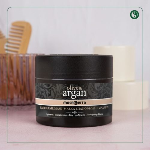 MACROVITA Olive & Argan naturalna maska naprawcza do włosów z olejkiem arganowym 200ml na Arena.pl