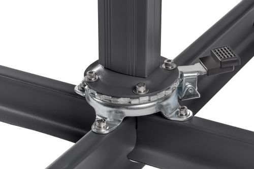 Parasol OGRODOWY TAPAS 296 x 296cm Atracyt/brąz na Arena.pl