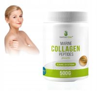 Hydrolizowany Kolagen rybi - 500 g - Dla Kobiet, Dla Seniorów, Dla mężczyzn