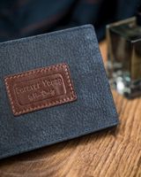 piękny kolorowy, skórzany portfel męski - forever young®