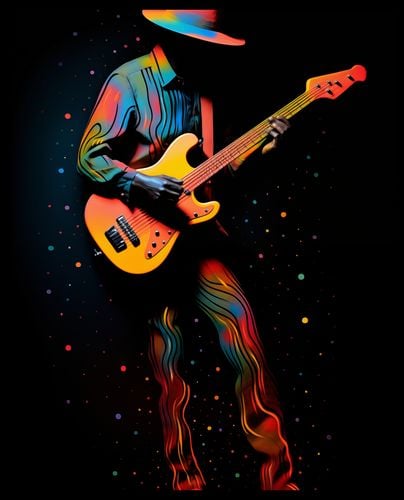 Plakat 40x50cm Barwna Melodia na Arena.pl