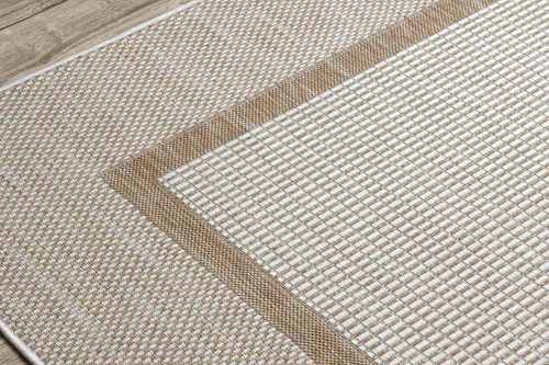 RUG/LU/VINEA/FRAME/CREAM+BEIGE/80x150 na Arena.pl