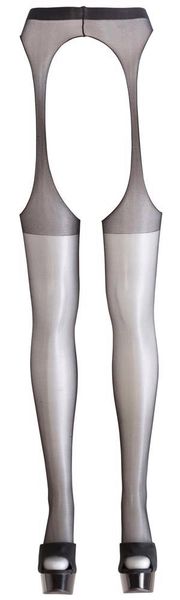 Sex Tights Black S/M zdjęcie 4