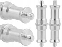 adapter tuleja redukcja statyw 1/4" na 1/4" statywowa aluminiowa 68 mm