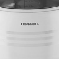 GARNEK ZE STALI NIERDZEWNEJ 5L GAZ 24CM INDUKCJA