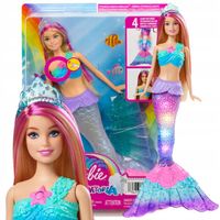 BARBIE DREAMTOPIA SYRENKA MALIBU ŚWIECĄCA HDJ36