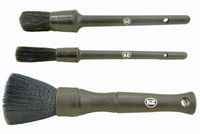 K2 ZESTAW 3x PĘDZELEK DETAILINGOWY DO CZYSZCZENIA MYCIA DESKI WNĘTRZA