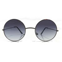 Okulary okrągłe LENONKI - srebrne