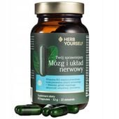 Mózg układ nerwowy HERB YOURSELF 90 kapsułek na pamięć koncentracje relaks