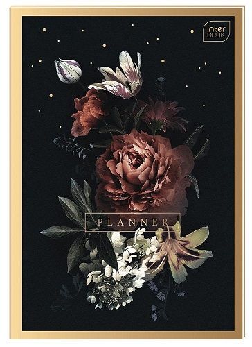 PLANER A5 80 SATIN GOLD INTERDRUK zdjęcie 1