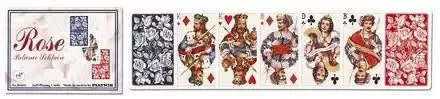 Piatnik, karty pasjansowe, Róże zdjęcie 1