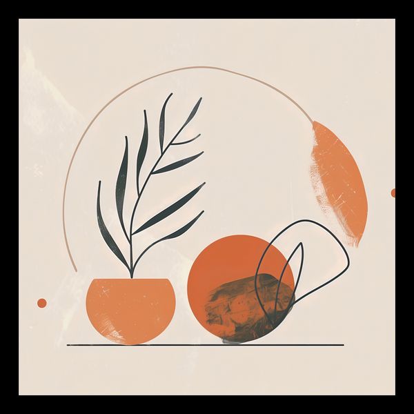 Plakat 30x30cm Tonacja Pasteli zdjęcie 2