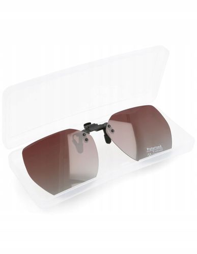 NAKŁADKI POLARYZACYJNE NA OKULARY KOREKCYJNE Klips PRZECIWSŁONECZNE UV400 na Arena.pl