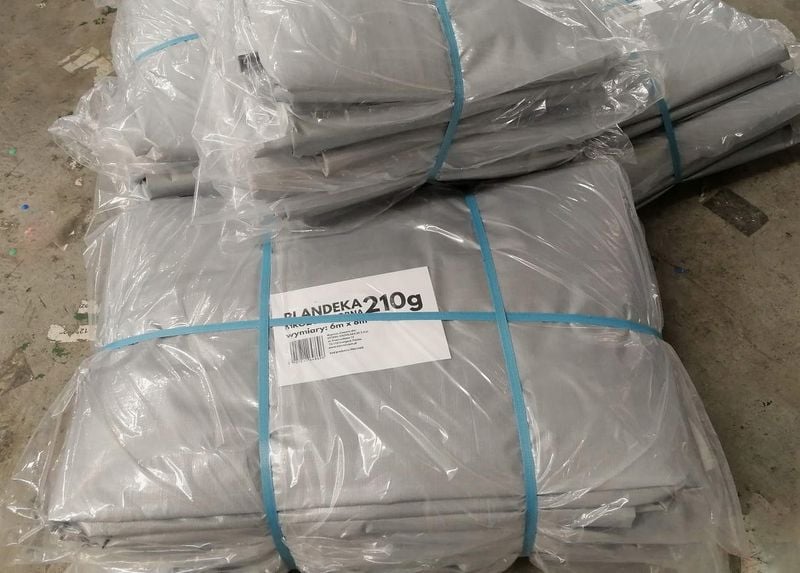 4PRO Plandeka 210 g/m2 4 x 5m zdjęcie 5