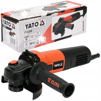 YATO SZLIFIERKA KĄTOWA 1400W 125MM DIAX KĄTÓWKA Z REGULACJĄ OBROTÓW