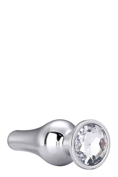 GLEAMING LOVE SILVER PLEASURE PLUG M zdjęcie 4