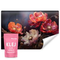 Fototapeta Do Salonu Kwiaty Natura Styl Vintage Abstrakcja 368cm x 254cm