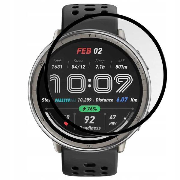 Spacecase Sw Hybrid Glass Amazfit Active 2 zdjęcie 2