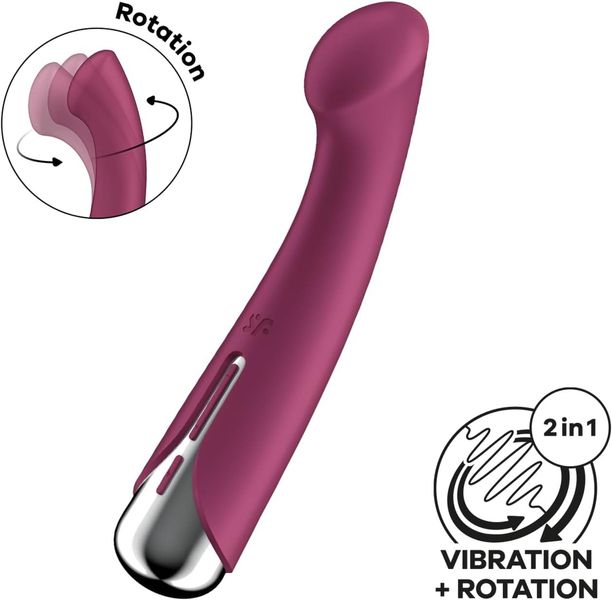 Satisfyer Spinning G-Spot 1 Red zdjęcie 2