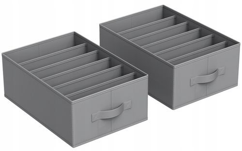 ORGANIZER NA UBRANIA DO SZUFLADY SZAFY GARGEROBY ZESTAW 2szt na Arena.pl