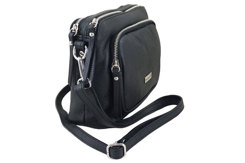 Listonoszka damska codzienna - Czarna zdjęcie 2