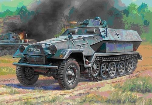 Zvezda Sd.Kfz.251/1 Ausf .B na Arena.pl