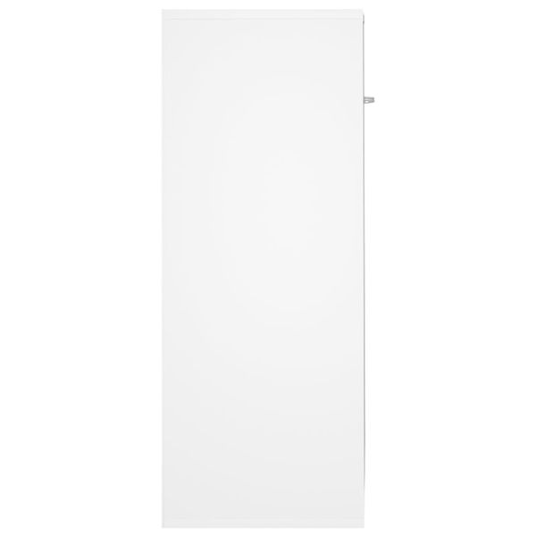 Szafka, biała, 60 x 30 x 75 cm, płyta wiórowa zdjęcie 6