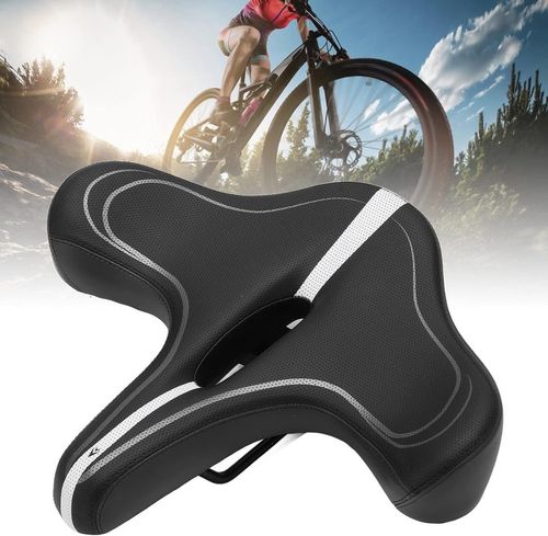 WYGODNE SIODEŁKO SIODŁO ROWEROWE NA ROWER DO ROWERU DUŻE MIĘKKIE MTB S11 na Arena.pl